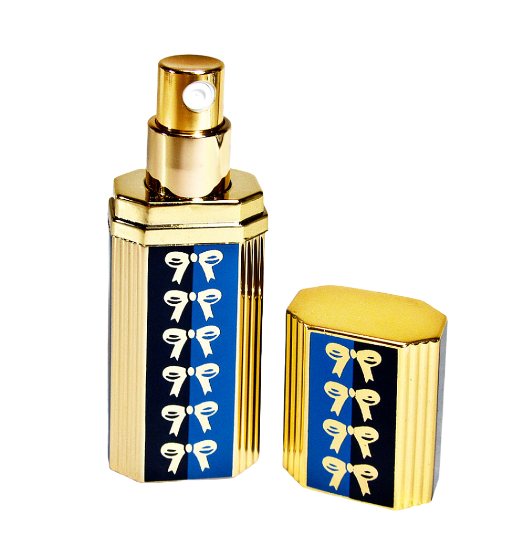 Octagon travel purse perfume atomizer