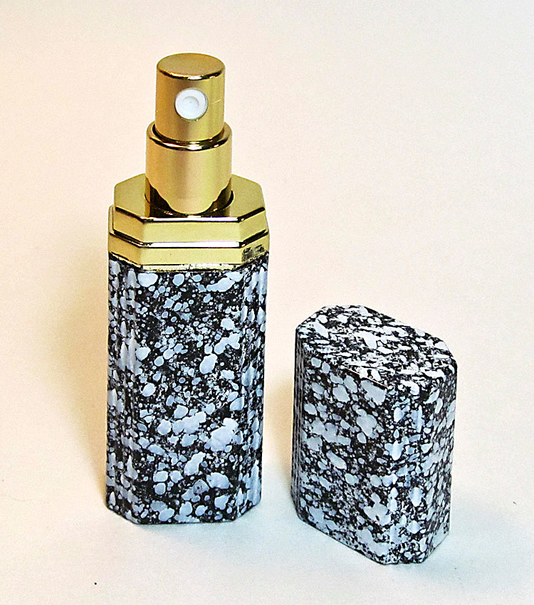 Octagon shape purse perfume atomizer