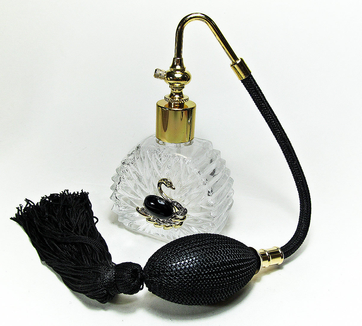 empty perfume atomizer bottle