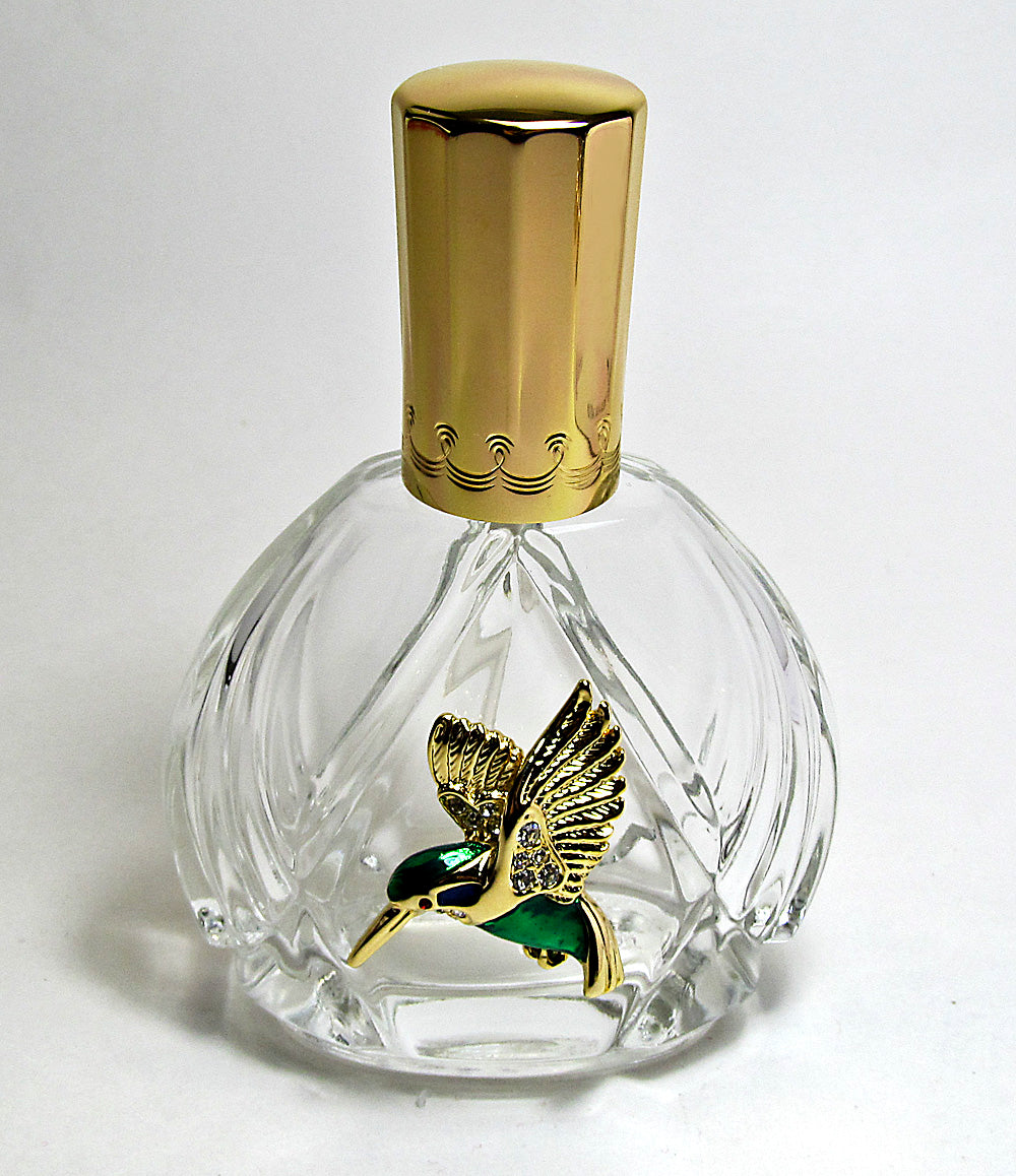 Vintage perfume bottle with atomizer