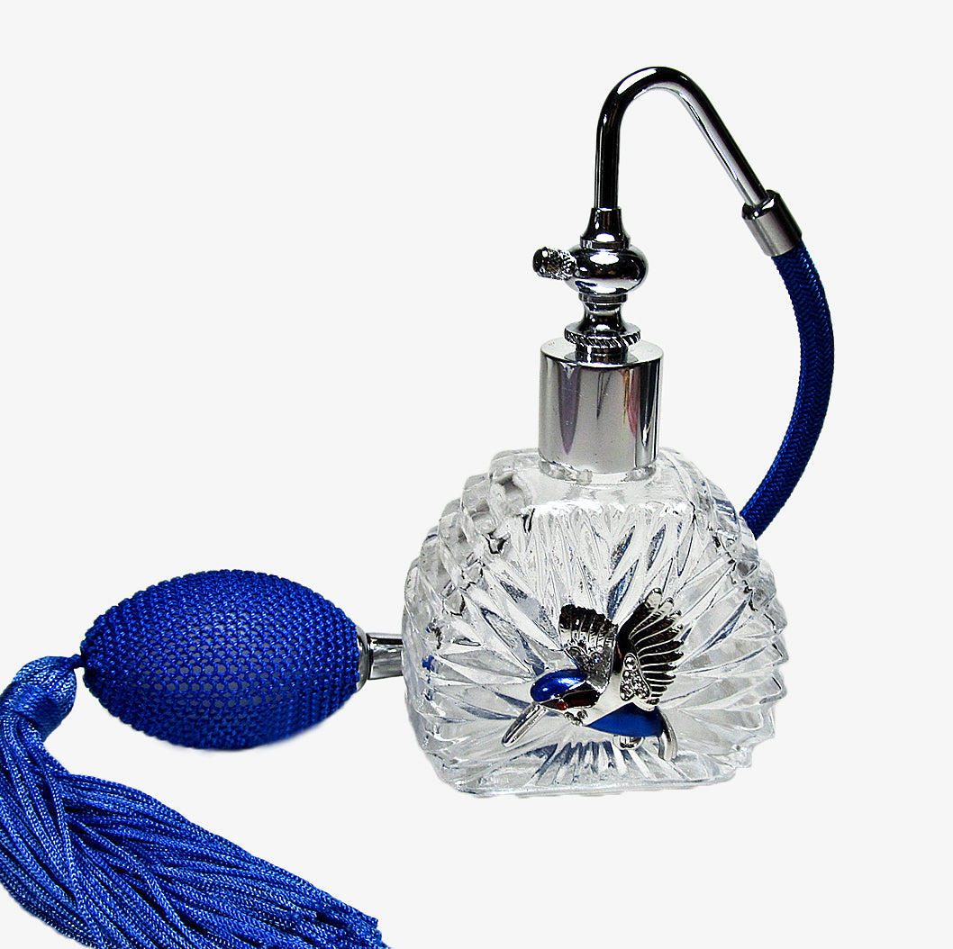 crystal perfume bottle